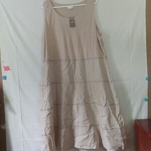 J Jill Linen dress NWT size XL.